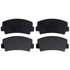 Raybestos SGD76 Disc Brake Pad Set Raybestos Service Grade Organic Brake Pad Set