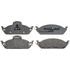 SGD760M by RAYBESTOS - Raybestos Service Grade Metallic Brake Pad Set