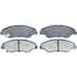 SGD774M by RAYBESTOS - Raybestos Service Grade Metallic Brake Pad Set