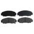 SGD787C by RAYBESTOS - Raybestos Service Grade Ceramic Brake Pad Set
