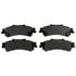 Raybestos SGD792M Disc Brake Pad Set Raybestos Service Grade Metallic Brake Pad Set