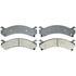 SGD784C by RAYBESTOS - Raybestos Service Grade Ceramic Brake Pad Set