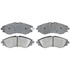 SGD797M by RAYBESTOS - Raybestos Service Grade Metallic Brake Pad Set