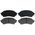 Raybestos SGD798C Disc Brake Pad Set Raybestos Service Grade Ceramic Brake Pad Set