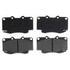 Raybestos SGD799M Disc Brake Pad Set Raybestos Service Grade Metallic Brake Pad Set
