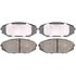Raybestos SGD793C Disc Brake Pad Set Raybestos Service Grade Ceramic Brake Pad Set