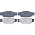 SGD805M by RAYBESTOS - Raybestos Service Grade Metallic Brake Pad Set