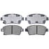 Raybestos SGD822C Disc Brake Pad Set Raybestos Service Grade Ceramic Brake Pad Set