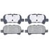 SGD828C by RAYBESTOS - Raybestos Service Grade Ceramic Brake Pad Set