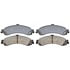 Raybestos SGD834C Disc Brake Pad Set Raybestos Service Grade Ceramic Brake Pad Set