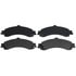 Raybestos SGD834M Disc Brake Pad Set Raybestos Service Grade Metallic Brake Pad Set