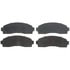 SGD833C by RAYBESTOS - Raybestos Service Grade Ceramic Brake Pad Set