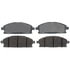 SGD855AC by RAYBESTOS - Raybestos Service Grade Ceramic Brake Pad Set