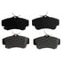 SGD841M by RAYBESTOS - Raybestos Service Grade Metallic Brake Pad Set