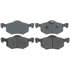 Raybestos SGD843C Disc Brake Pad Set Raybestos Service Grade Ceramic Brake Pad Set