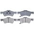 Raybestos SGD857M Disc Brake Pad Set Raybestos Service Grade Metallic Brake Pad Set