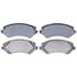 Raybestos SGD856AC Disc Brake Pad Set Raybestos Service Grade Ceramic Brake Pad Set