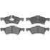 Raybestos SGD857C Disc Brake Pad Set Raybestos Service Grade Ceramic Brake Pad Set
