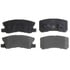 SGD868C by RAYBESTOS - Raybestos Service Grade Ceramic Brake Pad Set