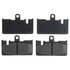 SGD871C by RAYBESTOS - Raybestos Service Grade Ceramic Brake Pad Set