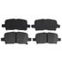 Raybestos SGD865C Disc Brake Pad Set Raybestos Service Grade Ceramic Brake Pad Set