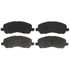 SGD866C by RAYBESTOS - Raybestos Service Grade Ceramic Brake Pad Set