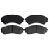 SGD867C by RAYBESTOS - Raybestos Service Grade Ceramic Brake Pad Set