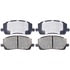 SGD884C by RAYBESTOS - Raybestos Service Grade Ceramic Brake Pad Set