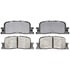 SGD885C by RAYBESTOS - Raybestos Service Grade Ceramic Brake Pad Set