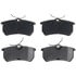 SGD886M by RAYBESTOS - Brake Parts Inc Raybestos Service Grade Metallic Disc Brake Pad Set