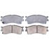 SGD889C by RAYBESTOS - Raybestos Service Grade Ceramic Brake Pad Set