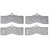 Raybestos SGD8 Disc Brake Pad Set Brake Parts Inc Raybestos Service Grade Organic Disc Brake Pad Set