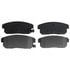 Raybestos SGD900C Disc Brake Pad Set Brake Parts Inc Raybestos Service Grade Ceramic Disc Brake Pad Set