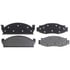 Raybestos SGD91M Disc Brake Pad Set Brake Parts Inc Raybestos Service Grade Metallic Disc Brake Pad Set