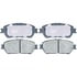 SGD906C by RAYBESTOS - Raybestos Service Grade Ceramic Brake Pad Set
