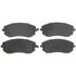 SGD929C by RAYBESTOS - Raybestos Service Grade Ceramic Brake Pad Set