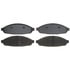 SGD931C by RAYBESTOS - Raybestos Service Grade Ceramic Brake Pad Set