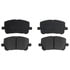 Raybestos SGD923C Disc Brake Pad Set Raybestos Service Grade Ceramic Brake Pad Set