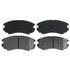 SGD924C by RAYBESTOS - Raybestos Service Grade Ceramic Brake Pad Set