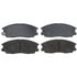 SGD955C by RAYBESTOS - Raybestos Service Grade Ceramic Brake Pad Set