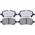 SGD956C by RAYBESTOS - Raybestos Service Grade Ceramic Brake Pad Set
