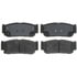 SGD954C by RAYBESTOS - Raybestos Service Grade Ceramic Brake Pad Set