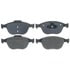 SGD970M by RAYBESTOS - Raybestos Service Grade Metallic Brake Pad Set