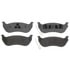 SGD981C by RAYBESTOS - Raybestos Service Grade Ceramic Brake Pad Set