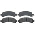 SGD974C by RAYBESTOS - Raybestos Service Grade Ceramic Brake Pad Set