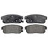 Raybestos SP1008XPH Disc Brake Pad Set Raybestos Specialty - Street Performance Metallic Brake Pad Set
