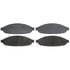 SGD997C by RAYBESTOS - Raybestos Service Grade Ceramic Brake Pad Set