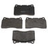 Raybestos SP1016EU Disc Brake Pad Set Brake Parts Inc Raybestos Specialty - European Metallic Disc Brake Pad Set