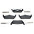 Raybestos SP1012PSH Disc Brake Pad Set Raybestos Specialty - Police Metallic Brake Pad Set