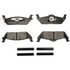 Raybestos SP1012TRH Disc Brake Pad Set DISC BRAKE PAD